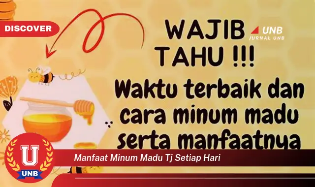 manfaat minum madu tj setiap hari