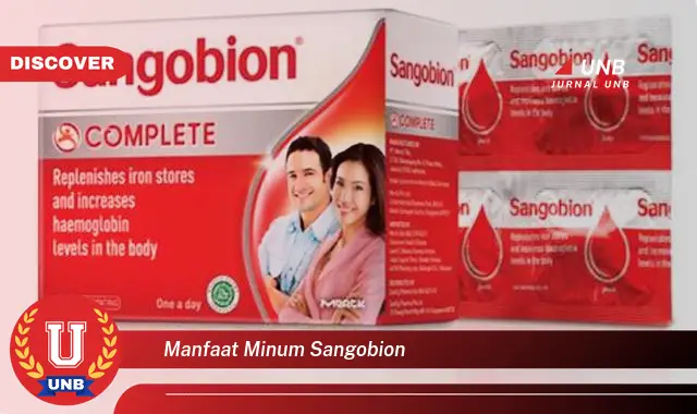 manfaat minum sangobion