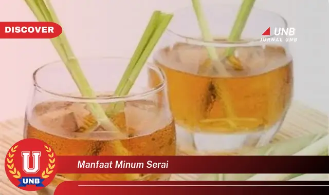 manfaat minum serai manfaat minum serai