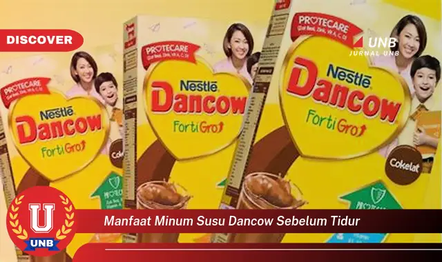 manfaat minum susu dancow sebelum tidur