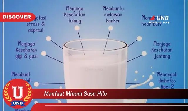 manfaat minum susu hilo