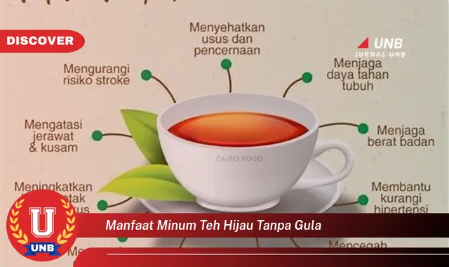 manfaat minum teh hijau tanpa gula