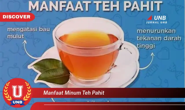 manfaat minum teh pahit