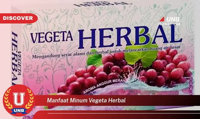 manfaat minum vegeta herbal