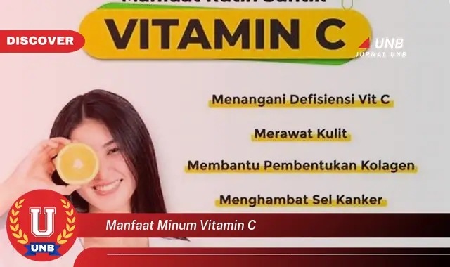 manfaat minum vitamin c