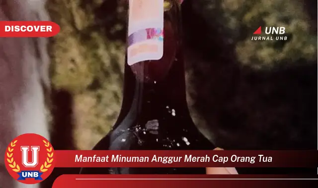 manfaat minuman anggur merah cap orang tua