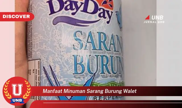 manfaat minuman sarang burung walet