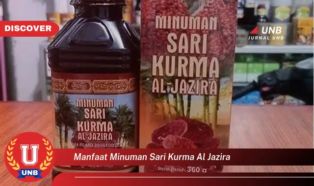 manfaat minuman sari kurma al jazira