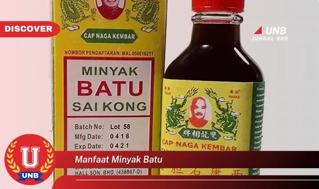 manfaat minyak batu