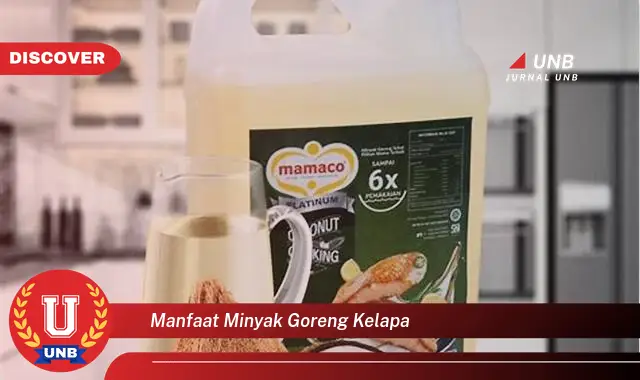 manfaat minyak goreng kelapa