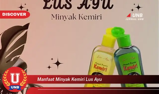 manfaat minyak kemiri lus ayu