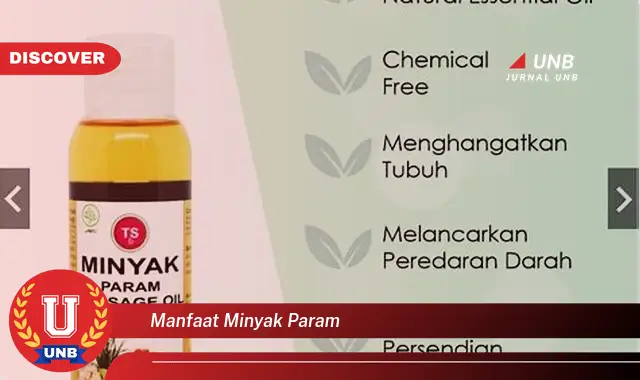 manfaat minyak param