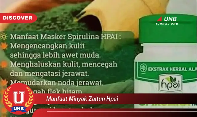 manfaat minyak zaitun hpai manfaat minyak zaitun hpai