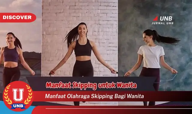 manfaat olahraga skipping bagi wanita