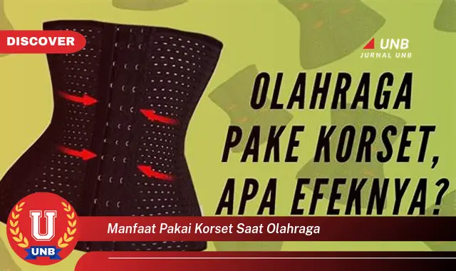 manfaat pakai korset saat olahraga