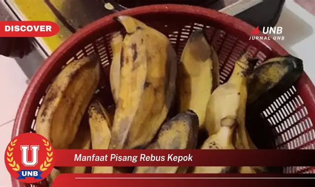 Temukan 7 Manfaat Ajaib Pisang Rebus Kepok untuk Kesehatan