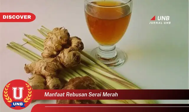 9 Khasiat Rebusan Serai Merah: Rahasia Kesehatan Alami