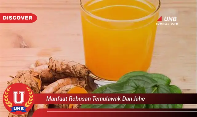 7 Manfaat Rebusan Temulawak dan Jahe untuk Kesehatan Anda