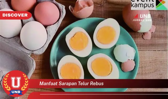 7 Manfaat Telur Rebus untuk Sarapan Pagi Anda