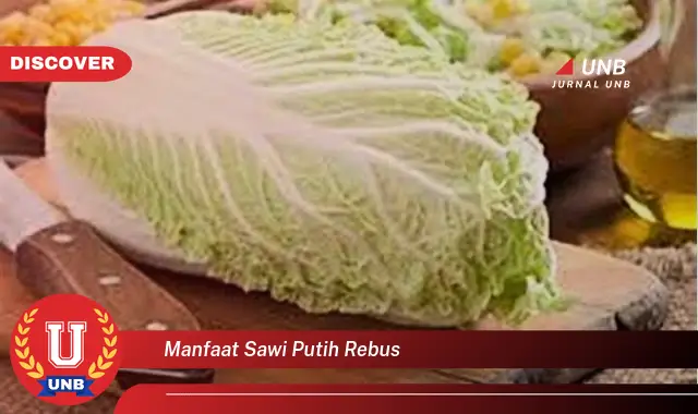 manfaat sawi putih rebus