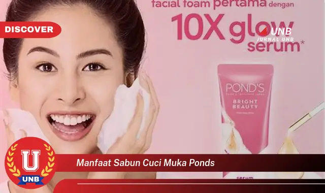 manfaat sabun cuci muka ponds