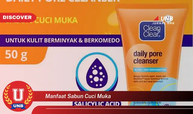 manfaat sabun cuci muka