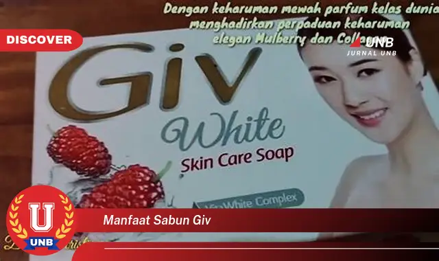 manfaat sabun giv manfaat sabun giv