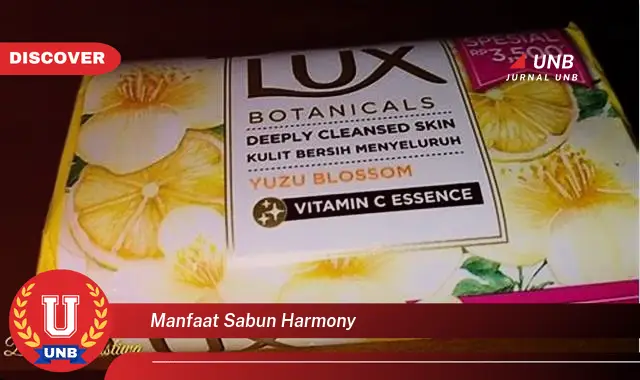 manfaat sabun harmony