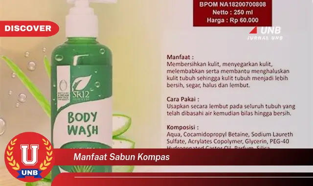 manfaat sabun kompas