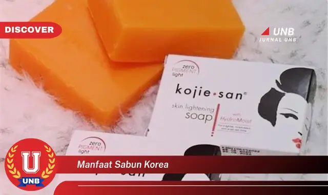 manfaat sabun korea