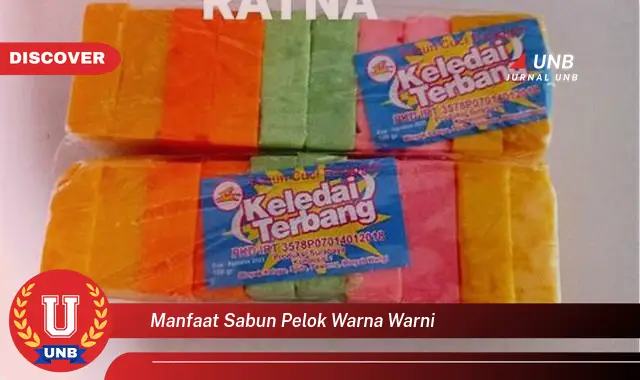 manfaat sabun pelok warna warni