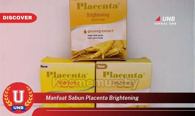 manfaat sabun placenta brightening