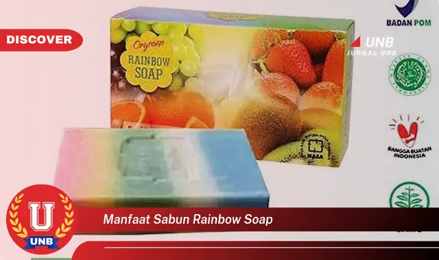 manfaat sabun rainbow soap