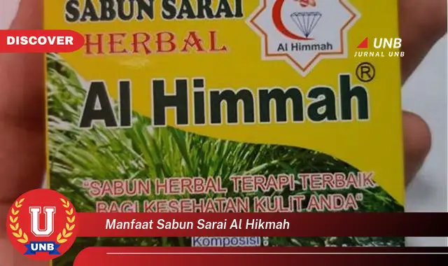 manfaat sabun sarai al hikmah