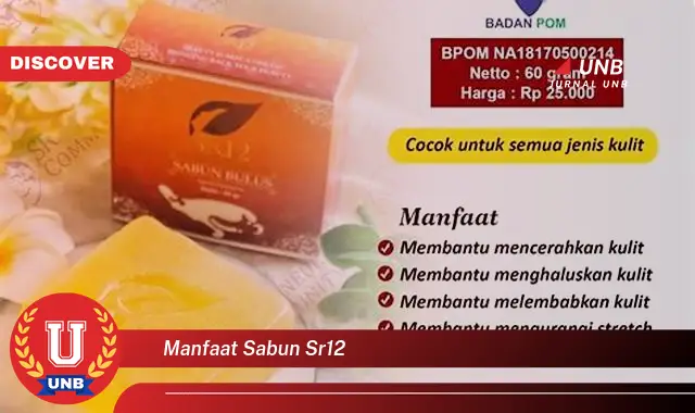 manfaat sabun sr12