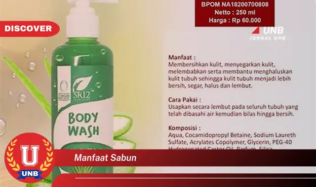 manfaat sabun