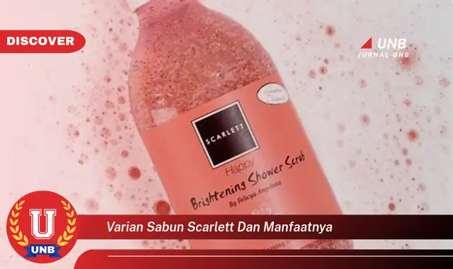 varian sabun scarlett dan manfaatnya