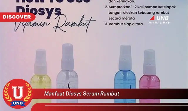 manfaat diosys serum rambut