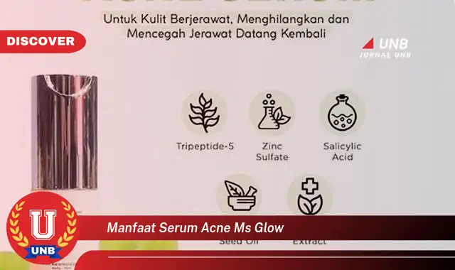 manfaat serum acne ms glow