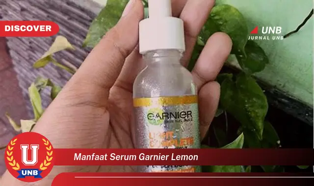 manfaat serum garnier lemon