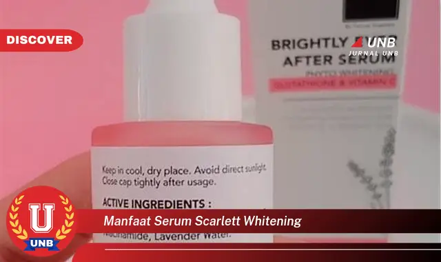 manfaat serum scarlett whitening