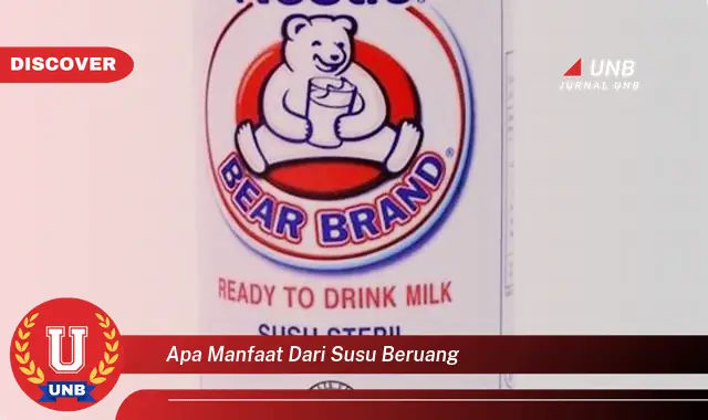 apa manfaat dari susu beruang