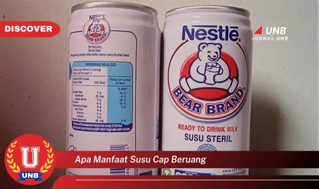 apa manfaat susu cap beruang