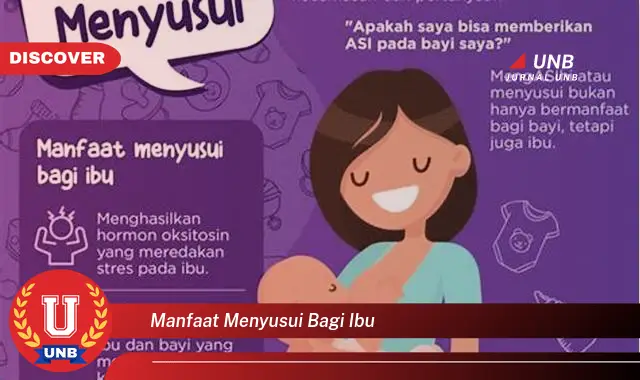 manfaat menyusui bagi ibu