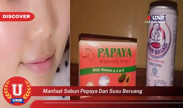 manfaat sabun pepaya dan susu beruang