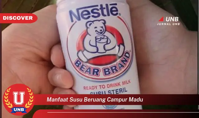 manfaat susu beruang campur madu