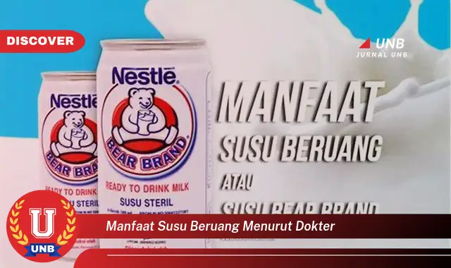 manfaat susu beruang menurut dokter