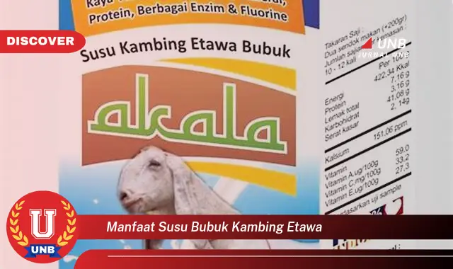 manfaat susu bubuk kambing etawa