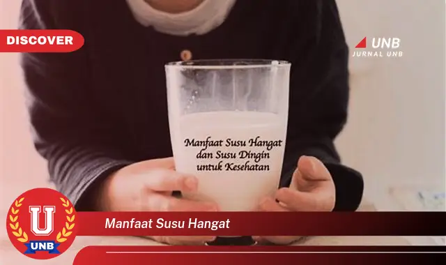 manfaat susu hangat