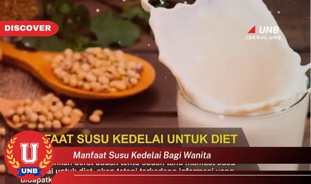 manfaat susu kedelai bagi wanita